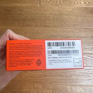 Firetv stick 4k Amazon- new in box